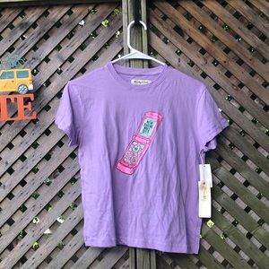 New phone who dis graphic tee new with tag